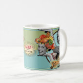 De Kitsch Bitsch © : KBFRK Logo Koffiemok (Voorkant rechts)