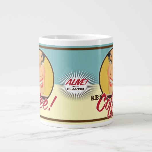 De Kitsch Bitsch : KB's koffie Grote Koffiekop (Voorkant)