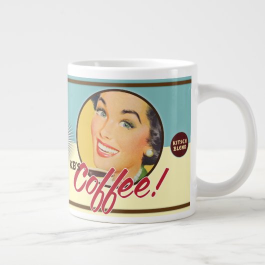 De Kitsch Bitsch : KB's koffie Grote Koffiekop (Rechts)