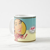 De Kitsch Bitsch : KB's koffie. Koffiemok (Voorkant links)