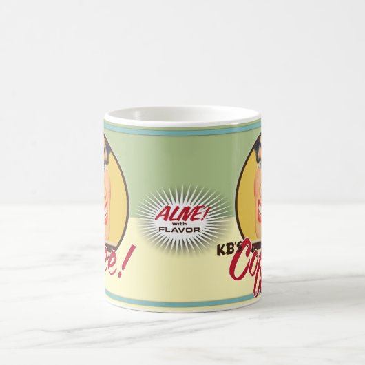 De Kitsch Bitsch : KB's koffie. Koffiemok (Center)