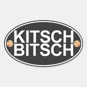 De kitsch bitsch: kitsch bitsch auto Sticker