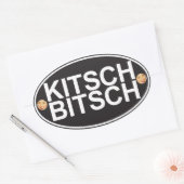 De kitsch bitsch: kitsch bitsch auto Sticker (Envelop)