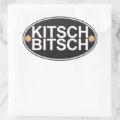 De kitsch bitsch: kitsch bitsch auto Sticker (Tas)
