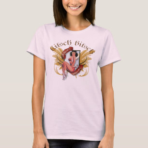 De Kitsch Bitsch : Kitschy Kute Kowgirl Pin-Up T-shirt