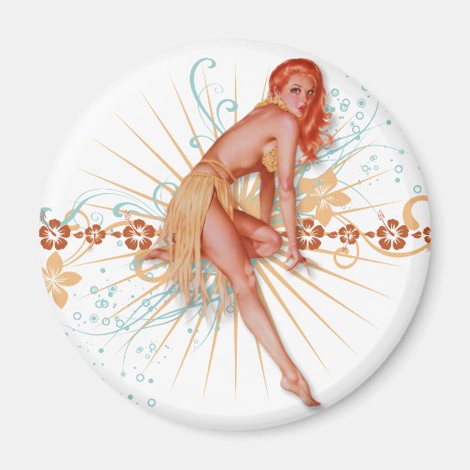 De Kitsch Bitsch: Luau Lovely! Magneet (Voorkant)