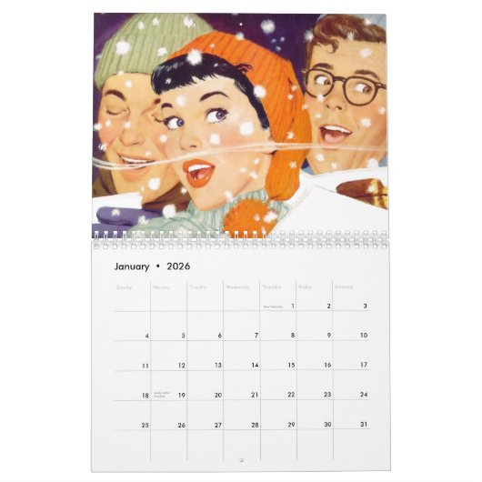 De Kitsch Bitsch : Maandelijkse kalender met liver (Jan 2026)