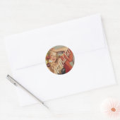 De Kitsch Bitsch: Nog niet gedoopt! Ronde Sticker (Envelop)