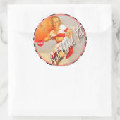 De Kitsch Bitsch: Nog niet gedoopt! Ronde Sticker (Tas)