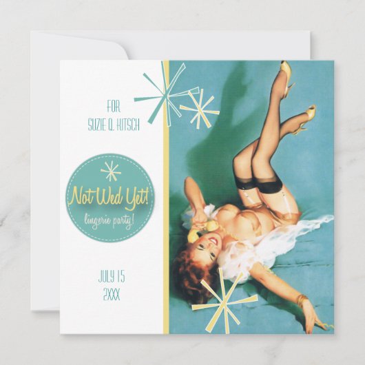 De Kitsch Bitsch : Nog niet gewild! Foundation Par Kaart (Voorkant)