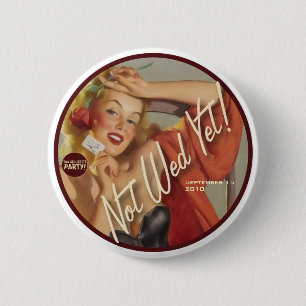 De Kitsch Bitsch : Nog niet gewild! Ronde Button 5,7 Cm