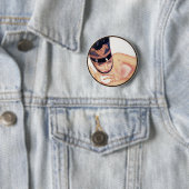 De Kitsch BItsch : Pin-up-portretten Ronde Button 5,7 Cm (In situ)