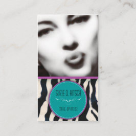 De Kitsch Bitsch : Retro Glamor Girl Visitekaartje