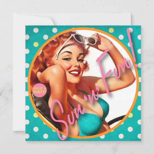 De Kitsch Bitsch : Sun 'n' Fun Kaart (Voorkant)