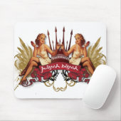 De Kitsch Bitsch : Twee Tattoos pop-up Muismat (Met muis)