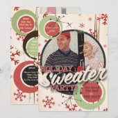 De Kitsch Bitsch : Vakantie Sweater Party. Kaart (Voorkant / Achterkant)