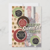 De Kitsch Bitsch : Vakantie Sweater Party. Kaart (Achterkant)