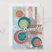 De Kitsch Bitsch : Vakantie Sweater Party. Kaart (Achterkant)