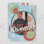 De Kitsch Bitsch : Vakantie Sweater Party. Kaart (Voorkant / Achterkant)