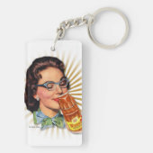 De Kitsch Bitsch : Verboden dames van Kitsch Sleutelhanger (achterkant)