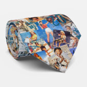 De Kitsch Bitsch : Vernietigde Cowgirl Pin-up Stropdas (Opgerold)