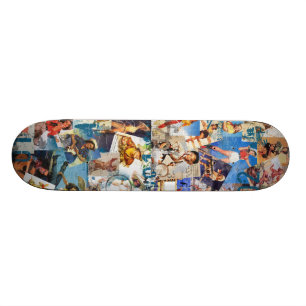 De Kitsch Bitsch : Vernietigde Cowgirl PIn-Ups Skateboard