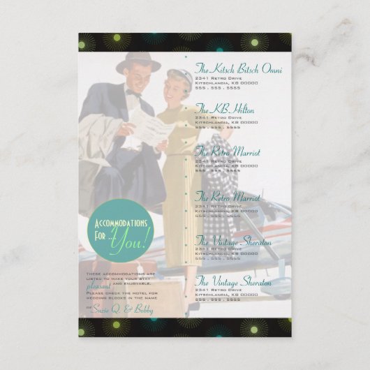 De Kitsch Bitsch : Voor beter ... Reistoevoeging Informatiekaartje (Achterkant)