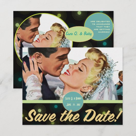 De Kitsch Bitsch: Voor beter ... Save The Date (Voorkant / Achterkant)