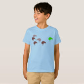 De kiwi. Nationale vogel van.......i dunno T-shirt (Voorkant volledig)