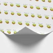 De kiwi-trio cadeaupapier (Hoek)