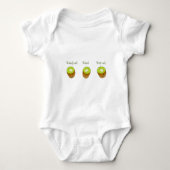De kiwi-trio romper (Voorkant)