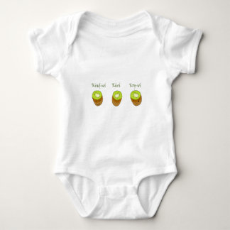 De kiwi-trio romper