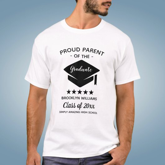 De Klaar van de Klasse van de tekst de Naam van de T-shirt