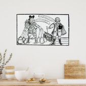 De klacht over M, de projector aansluiten Poster (Keuken)