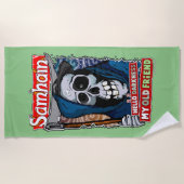 De klank van Samhain Strandlaken (Voorkant)