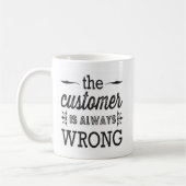 de klant heeft altijd een verkeerde mok (Links)
