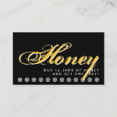 de klantenloyaliteitskaart van het manuscript HONE Klantenkaartje (Voorkant)