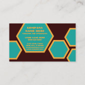 de klantenloyaliteitskaart van honeycomb klantenkaartje (Achterkant)