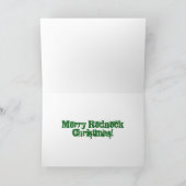 De klantgerichte kaart van Kerstmis van Redneck (Binnen)
