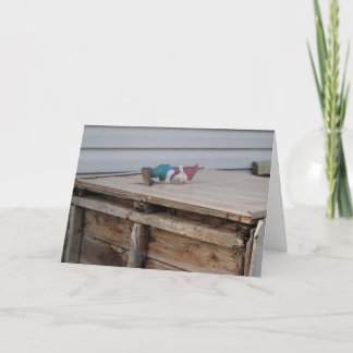 De klantgerichte kaart van Kerstmis van Redneck