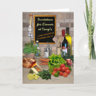 (De klantgerichte) Uitnodiging van het diner