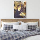 De klap van Pierre Renoir,  impressionisme Canvas Afdruk (Insitu (Slaapkamer))