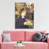 De klap van Pierre Renoir,  impressionisme Canvas Afdruk (Insitu (Woonkamer))