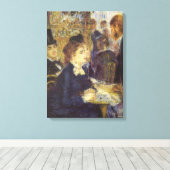 De klap van Pierre Renoir,  impressionisme Canvas Afdruk (Insitu (Houten vloer))