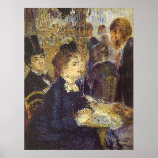 De klap van Pierre Renoir,  impressionisme Poster (Voorkant)