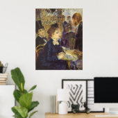 De klap van Pierre Renoir,  impressionisme Poster (Thuiskantoor)