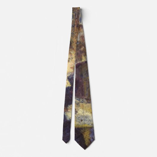 De klap van Pierre Renoir,  impressionisme Stropdas (Achterkant)