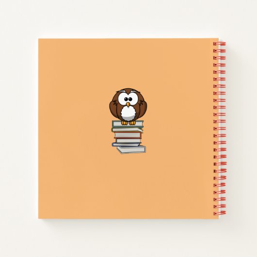 De klas is in sessie spiraal Notitieboek (Achterkant)