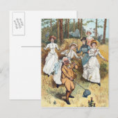 De klas van de professor briefkaart (Voorkant / Achterkant)