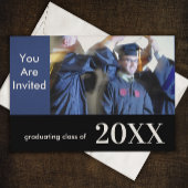 De Klasse afstuderen van Verandering in Huidig Jaa Bedankkaart